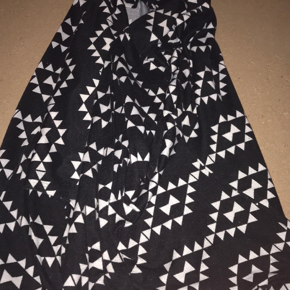 Open front geometric cardigan